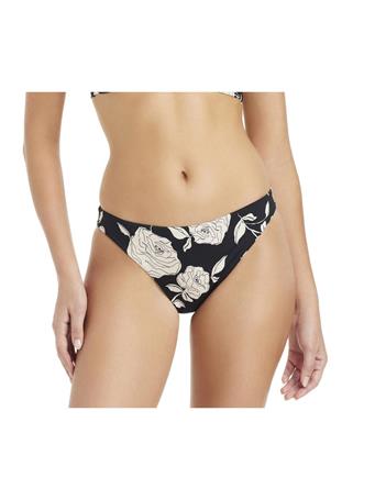 SANCTUARY - Among Rose Hipseter Swim Bottoms BLACK