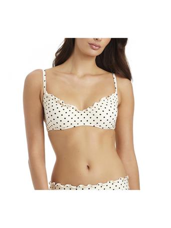 SANCTUARY - Pretty In Provence Swim Bikini Top WHITE SAND