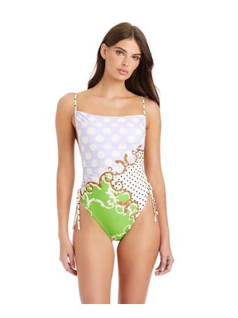 SANCTUARY - Pretty In Provence Shirred Side Swimsuit MULTI