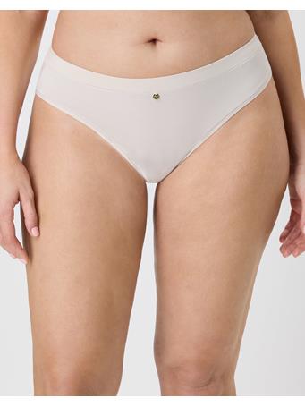 MAIDENFORM - Mid-Rise Stretch Bikini BEIGE BISQUE