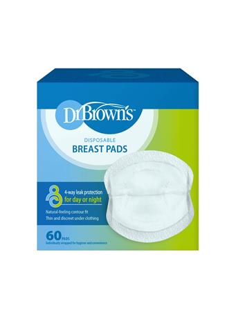 DR BROWN'S - Disposable Breast Pads - 60 Pads NO COLOR