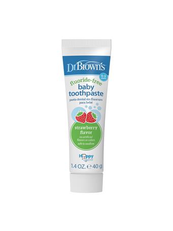DR BROWN'S - Fluoride-Free Baby Toothpaste NO COLOR