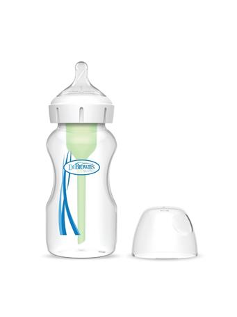 DR BROWN'S - Natural Flow Anti-Colic Options+ Wide-Neck Baby Bottle NO COLOR