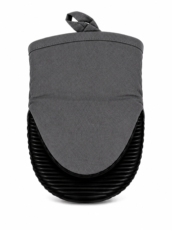 JOHN RITZENHALER - Mini  Ribbed Silicone Grabber Mitt GRAPHITE
