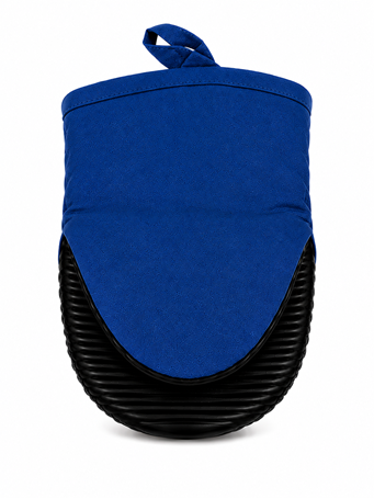 JOHN RITZENHALER - Mini  Ribbed Silicone Grabber Mitt FEDERAL BLUE
