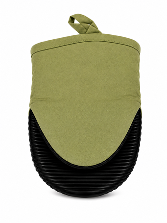 JOHN RITZENHALER - Mini  Ribbed Silicone Grabber Mitt EUCALYPTUS