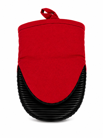 JOHN RITZENHALER - Mini  Ribbed Silicone Grabber Mitt PAPRIKA
