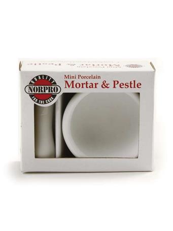 NORPRO - Mini Mortar & Pestle WHITE