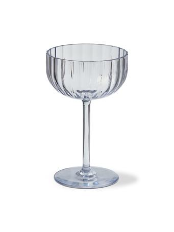 TAG - Riley Acrylic Coupe Glass CLEAR