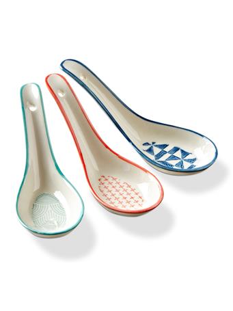 TAG - Geo Soup Spoon - Assorted MULTI