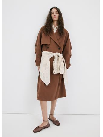 MANGO - Ballet Flats With Mesh Bracelet DARK BROWN