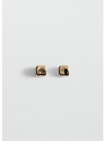 MANGO - Relief Earrings GOLD