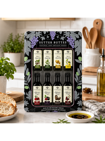SUTTER AND BUTTES - Olive Oil and Balsamic Sample Pack NO COLOUR