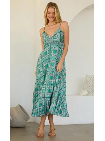 SKIES ARE BLUE - Dress GREEN