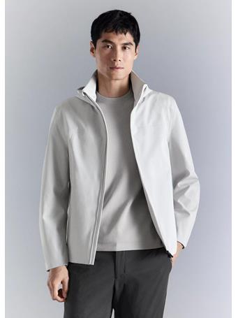 MANGO - Water-repellent Bomber Jacket With Detachable Hood CREAM