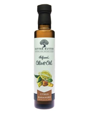 SUTTER BUTTER - Citrus Habanero Infused Extra Virgin Olive Oil NO COLOUR