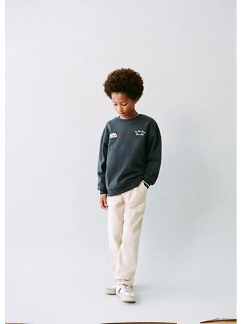 MANGO - Embroidered Cotton Sweatshirt NAVY