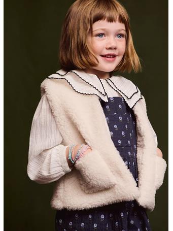 MANGO - Shearling-effect Gilet BEIGE