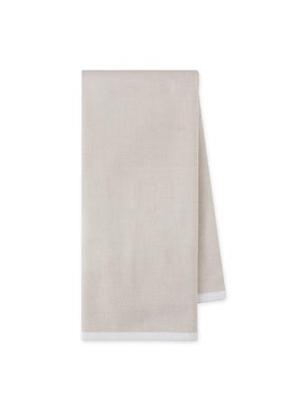 DESIGN IMPORTS - Feather Gray Dual Side Chambray Terry Dishtowel GREY