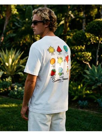 ON VACATION CLUB - Sunshine Therapy T-shirt WHITE