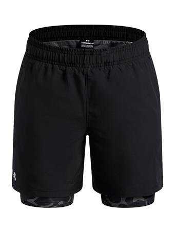 UNDER ARMOUR - Tech Woven 2 in 1 Boys' Shorts BLACK
