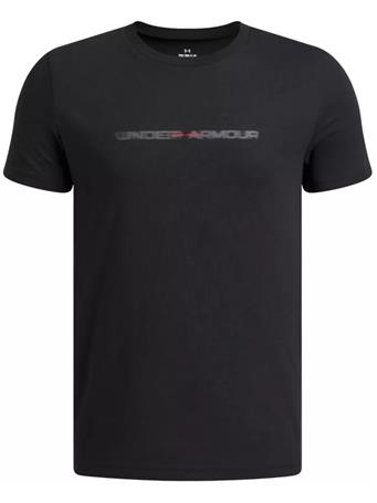 UNDER ARMOUR - Boys' WM Blur T-shirt BLACK