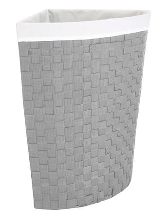KENNEDY INTERNATIONAL - Corner Hamper with Liner GREY