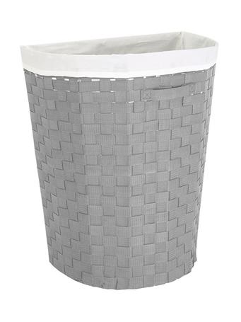 KENNEDY INTERNATIONAL - Halfmoon Hamper with Liner GREY