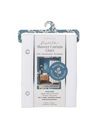 KENNEDY INTERNATIONAL - Shower Curtain Liner WHITE