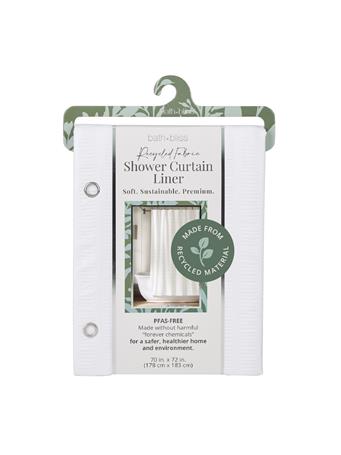 KENNEDY INTERNATIONAL - Shower Curtain Liner WHITE