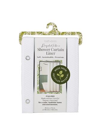 KENNEDY INTERNATIONAL - Shower Curtain Liner WHITE