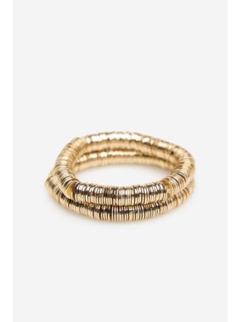 CORTEFIEL - Resin Bracelet Pack YELLOW/GOLD