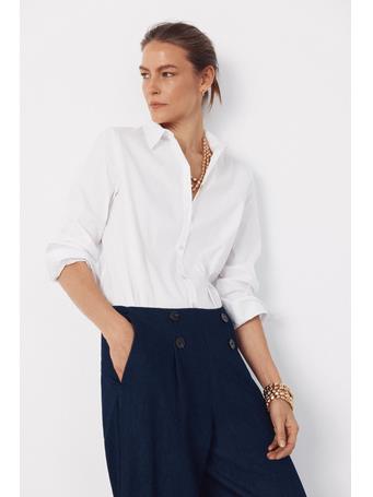 CORTEFIEL - Poplin Shirt WHITE