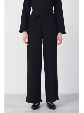 CORTEFIEL - Knitted Trousers BLACK