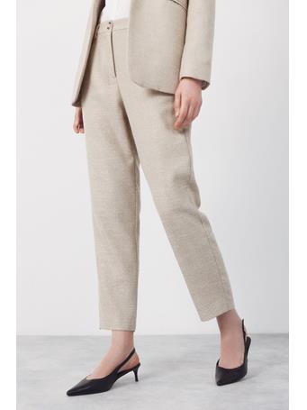 CORTEFIEL - Slim Fit Trousers SAND