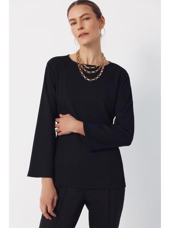 CORTEFIEL - Front Knot Top BLACK