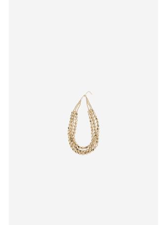 CORTEFIEL - Gold Beaded Necklace YELLOW/GOLD