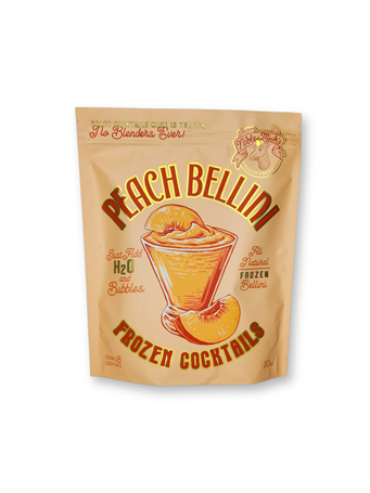 NOBLE MICKS - Peach Bellini Frozen Cocktail NO COLOUR
