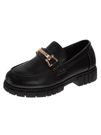 JOSMO SHOES - French Toast Black Patent Shoes BLACK