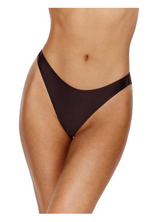 FLIRTT BY GOTTEX - Satin Touch Bikini Bottom BROWN