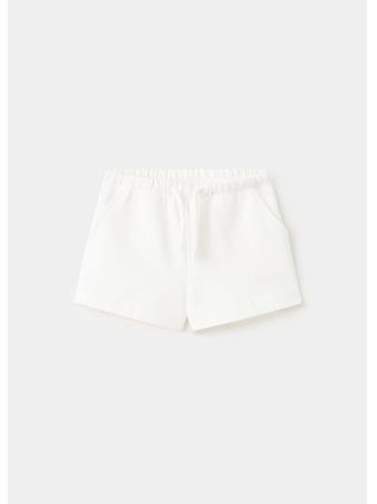 MANGO - Cotton Shorts With Drawstring IVORY