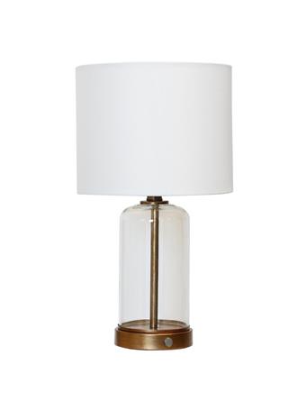 STYLECRAFT - Painted Antique Gold Portable Rechargeable LED Lamp GOLD