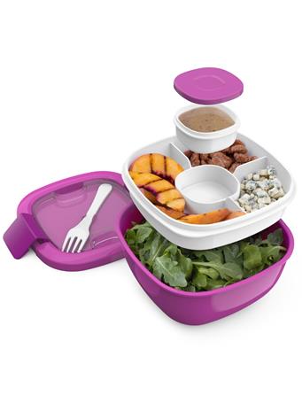 BENTGO - All-in-One Salad Container PURPLE