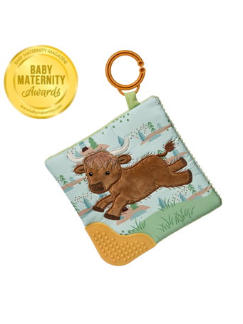 MARY MEYER - Hetty Highland Cow Crinkle Teether NO COLOR
