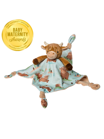 MARY MEYER - Hetty Highland Cow Character Blanket NO COLOR