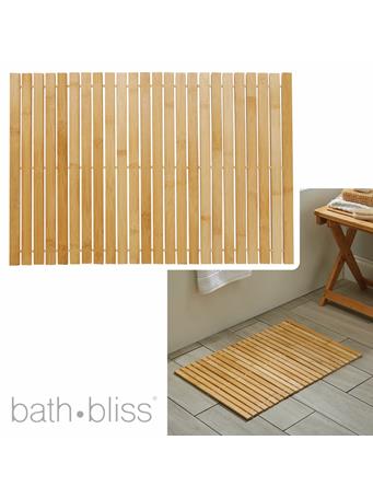 BATH BILSS - Bamboo Bath Mat NATURAL