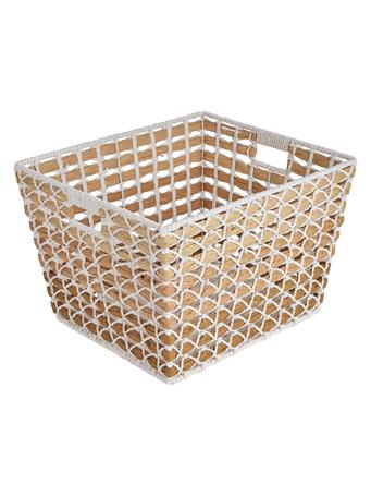 KENNEDY INTERNATIONAL - Paper Rope Large Tote BROWN