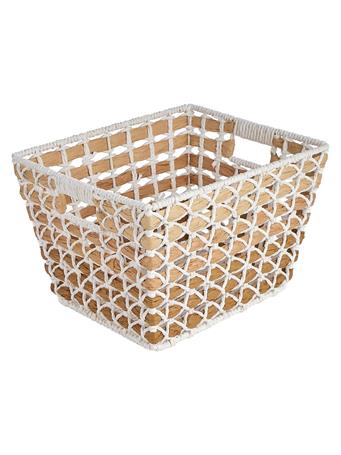 KENNEDY INTERNATIONAL - Paper Rope Small Tote BROWN