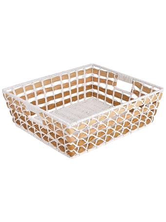 KENNEDY INTERNATIONAL - Paper Rope Shelf Tote BROWN
