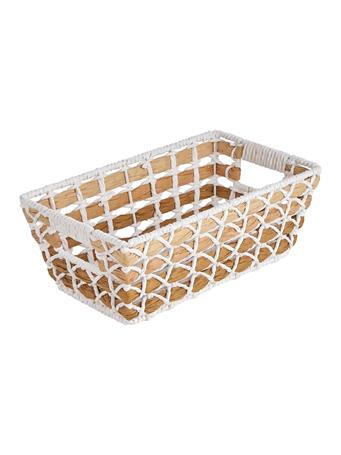 KENNEDY INTERNATIONAL - Paper Rope Small Shelf Tote BROWN